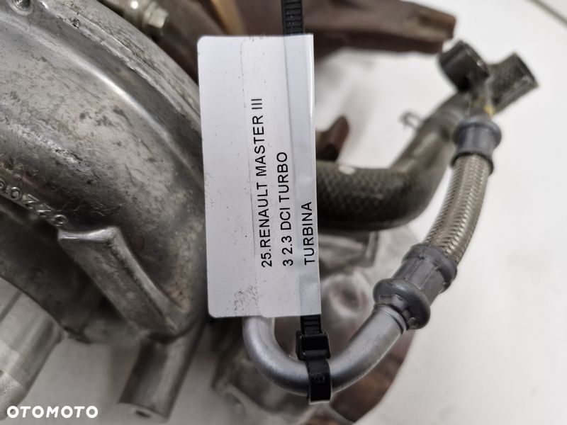 renault master 3 iii 2.3 dci turbosprężarka turbina turbo 8201393211 144115446r - 5