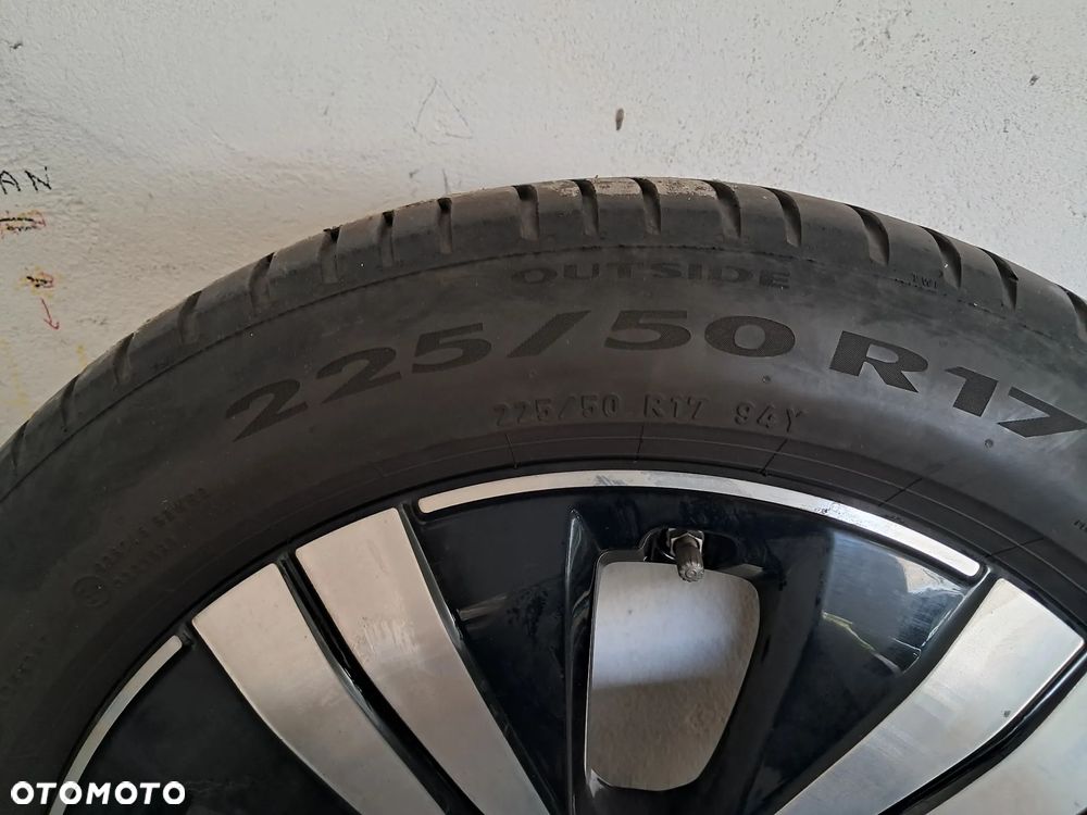 Alufelgi Mercedes 17" 5x112 opony letnie 225/50/17 - 3