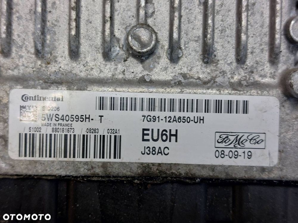 ZESTAW STARTOWY FORD MONDEO MK4 2.0 TDCI 7G91-12A650-UH 8M2T-10849-DC - 2