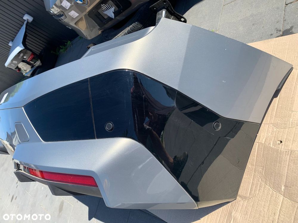 KOMPLETNY TYŁ KLAPA ZDERZAK LAMPY BELKA BMW IX I20 C4A OXIDE GREY II - 8