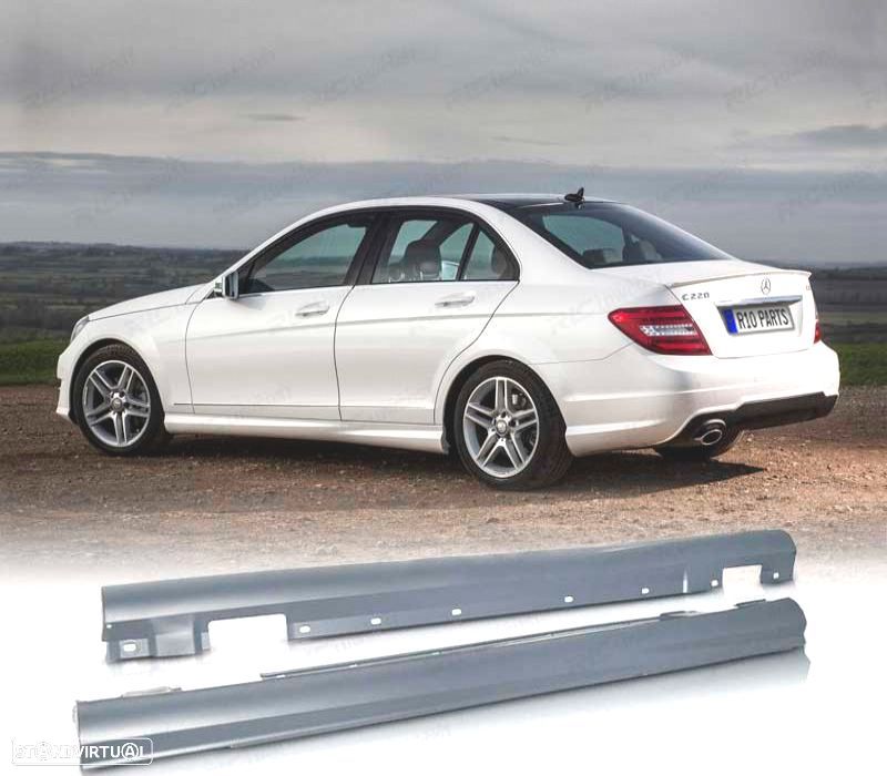 EMBALADEIRAS MERCEDES CLASE C W204 LOOK AMG 07-14 - 1