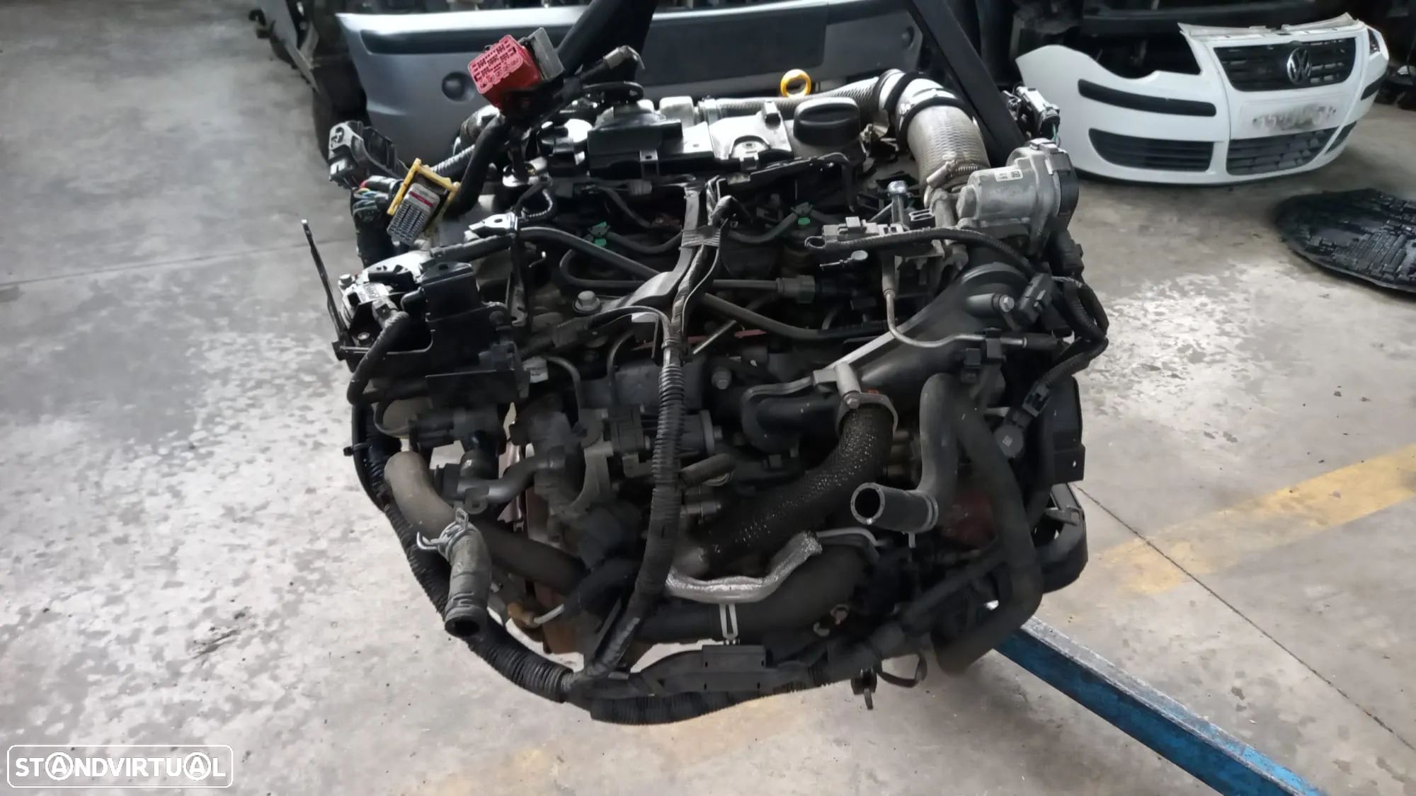 Motor KVJA Ford Fiesta VI 1.4 tdci com injeção - 1