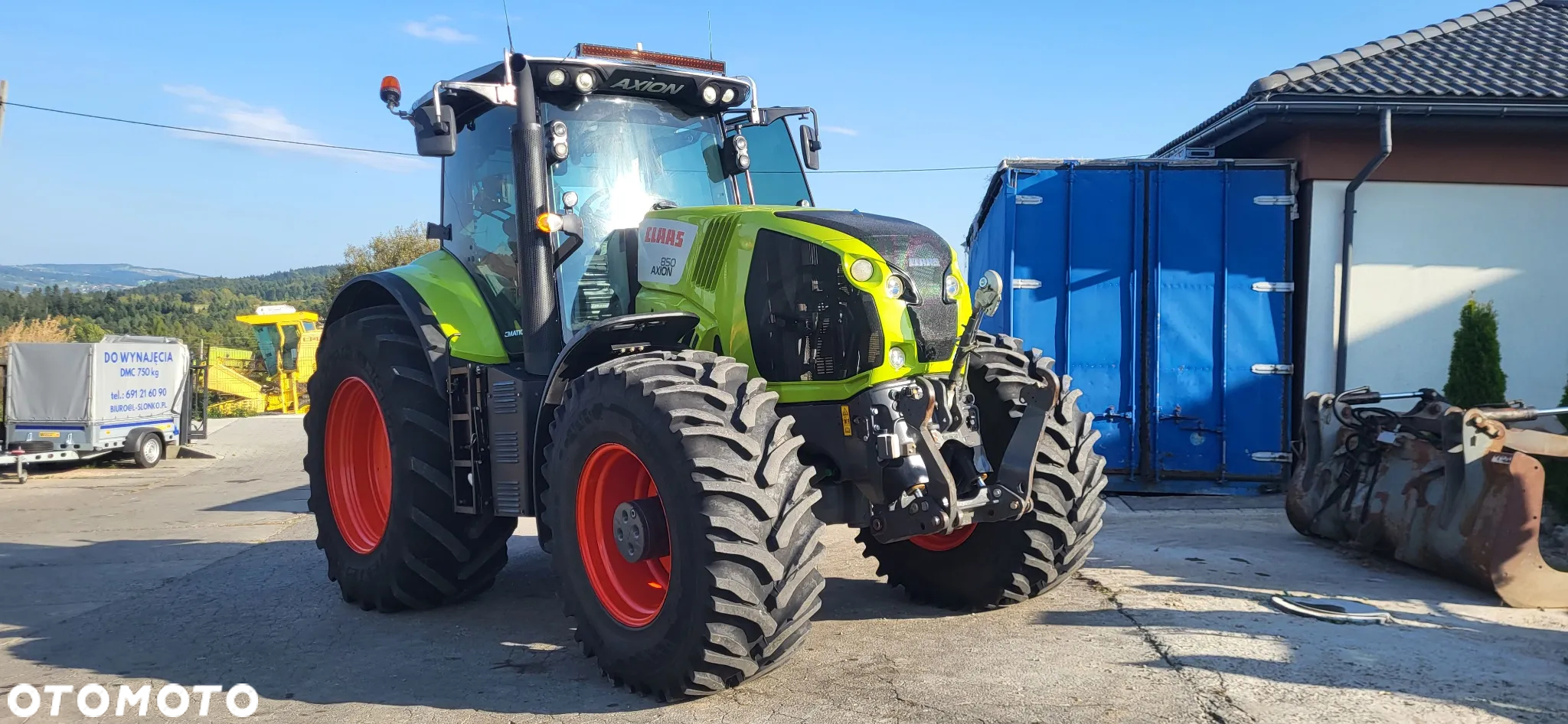Claas AXION 850 CEBIS CMATIC GPS RTK - 7