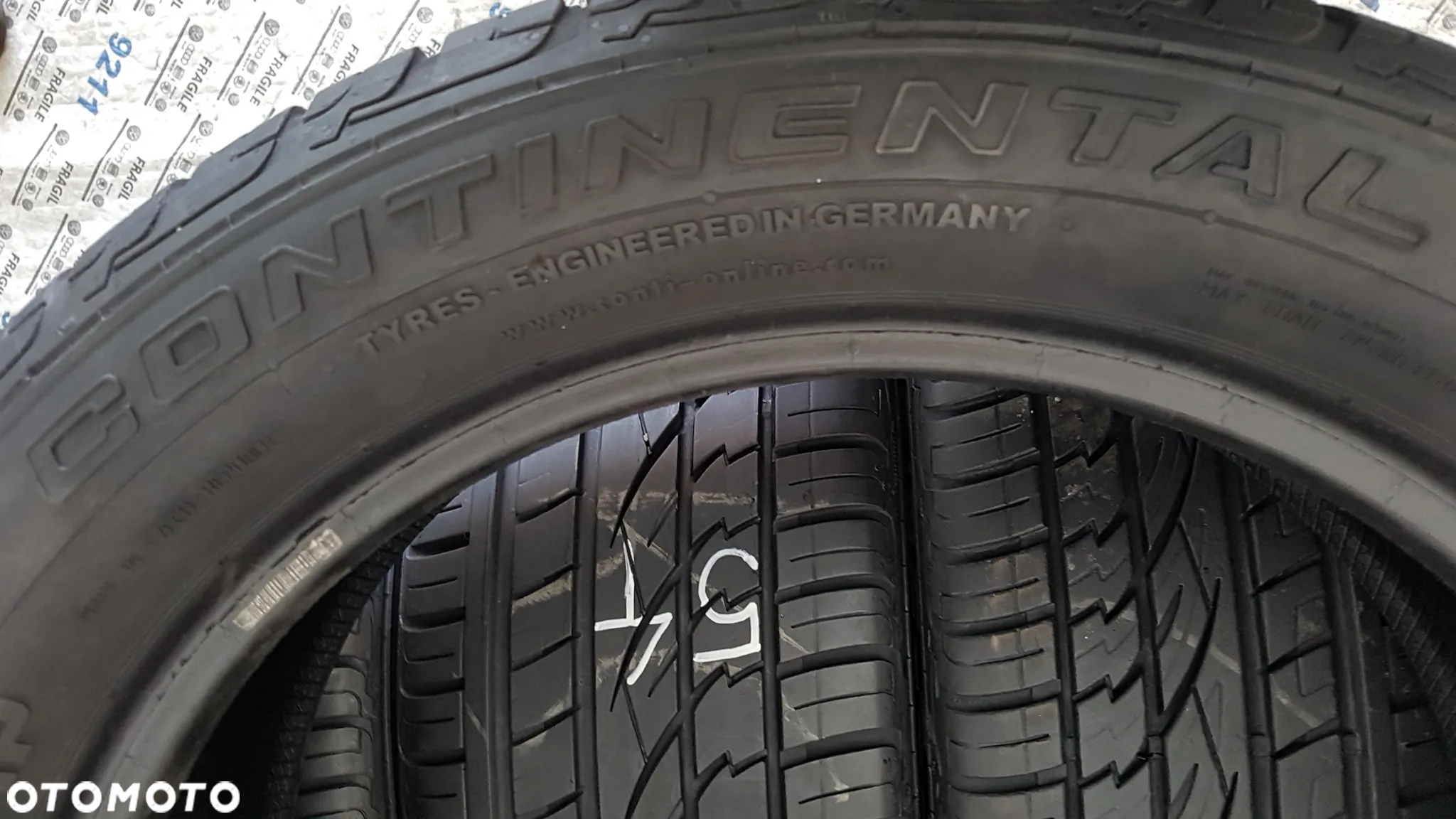 CONTINENTAL CROSSCONTROL UHP  255/45R19  255/45/19  235/50R19 235/50/19 - 5