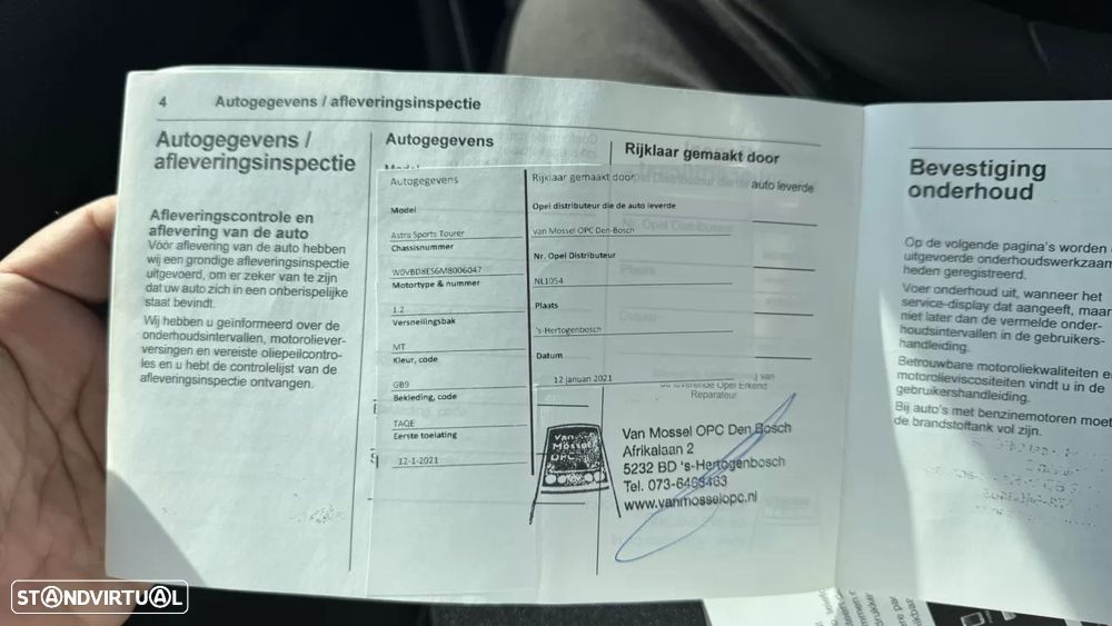 Opel Astra Sports Tourer 1.2 T Business Edition S/S - 14