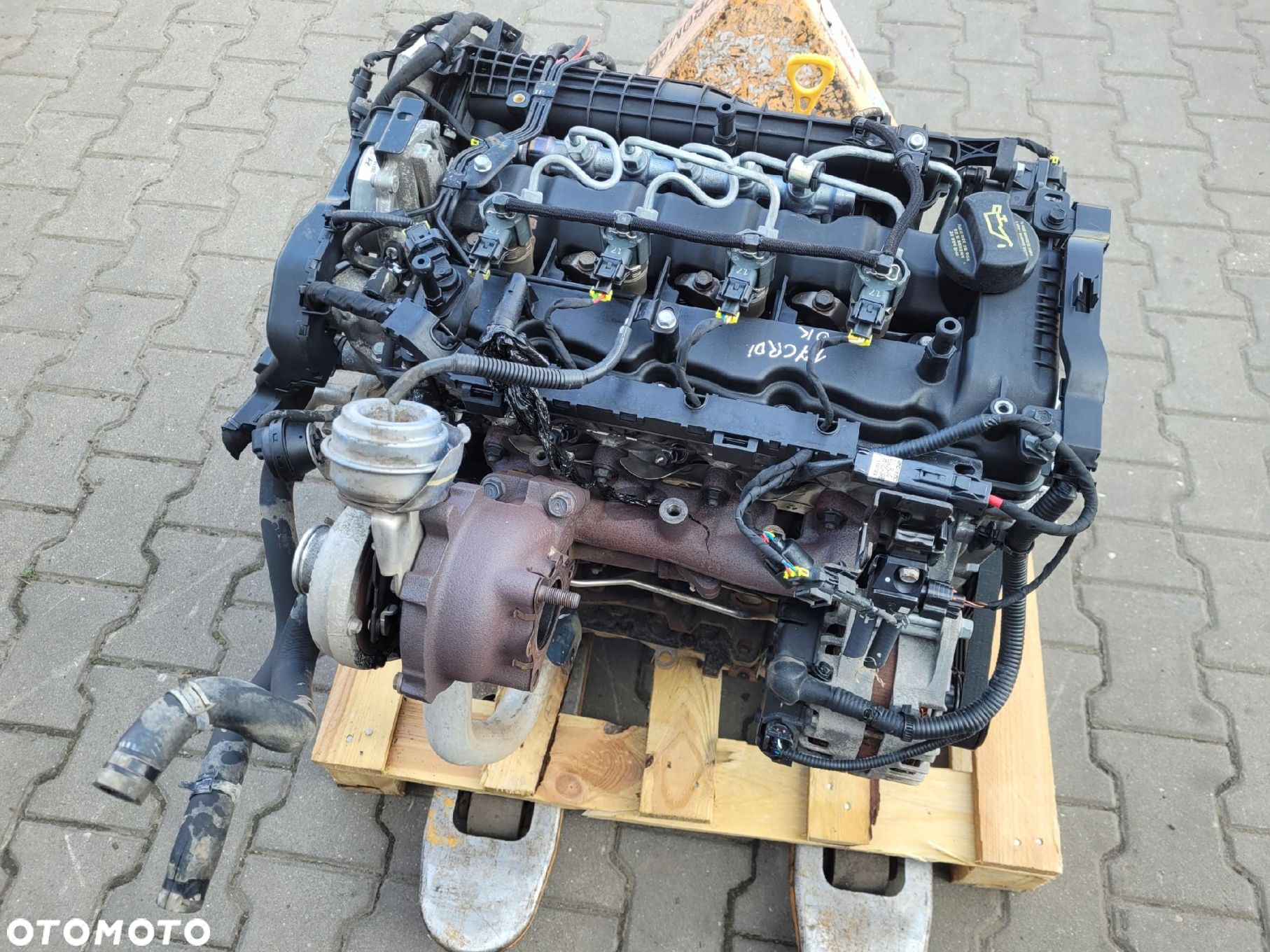 SILNIK KIA SPORTAGE CEED II HYUNDAI I40 IX35 TUCSON 1.7 CRDI D4FD KOMPLETNY - 4