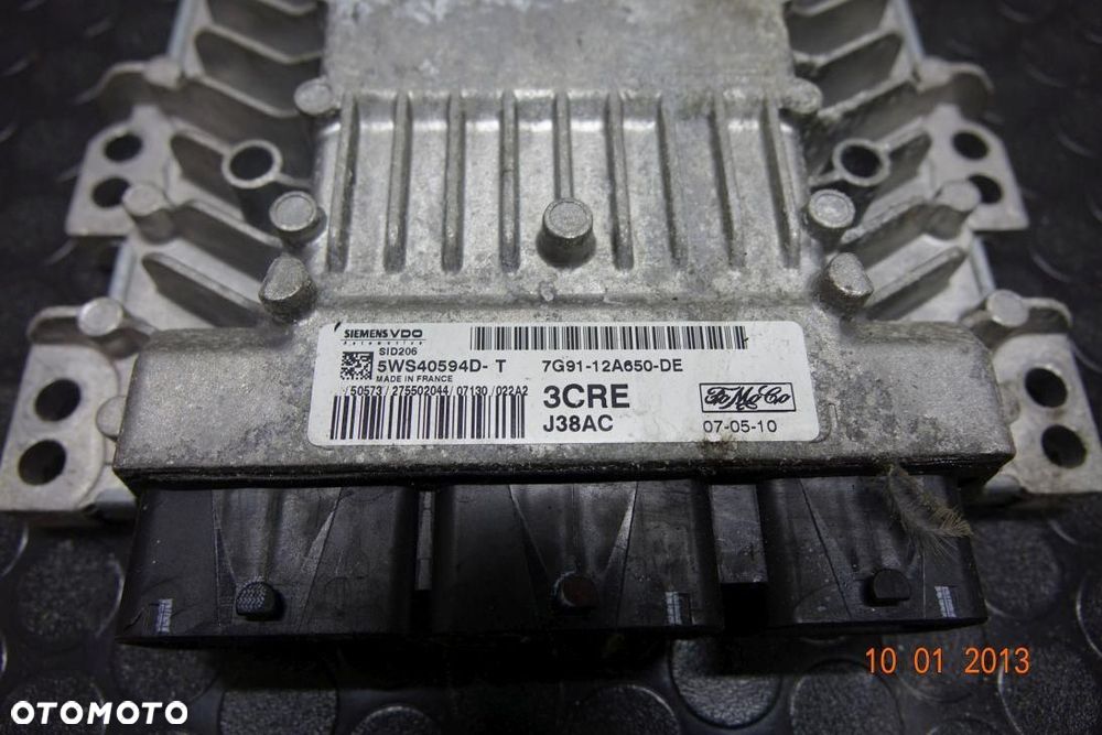 STEROWNIK SILNIKA KOMPUTER FORD S-MAX I 2.0 TDCI 7G91-12A650-DE - 2