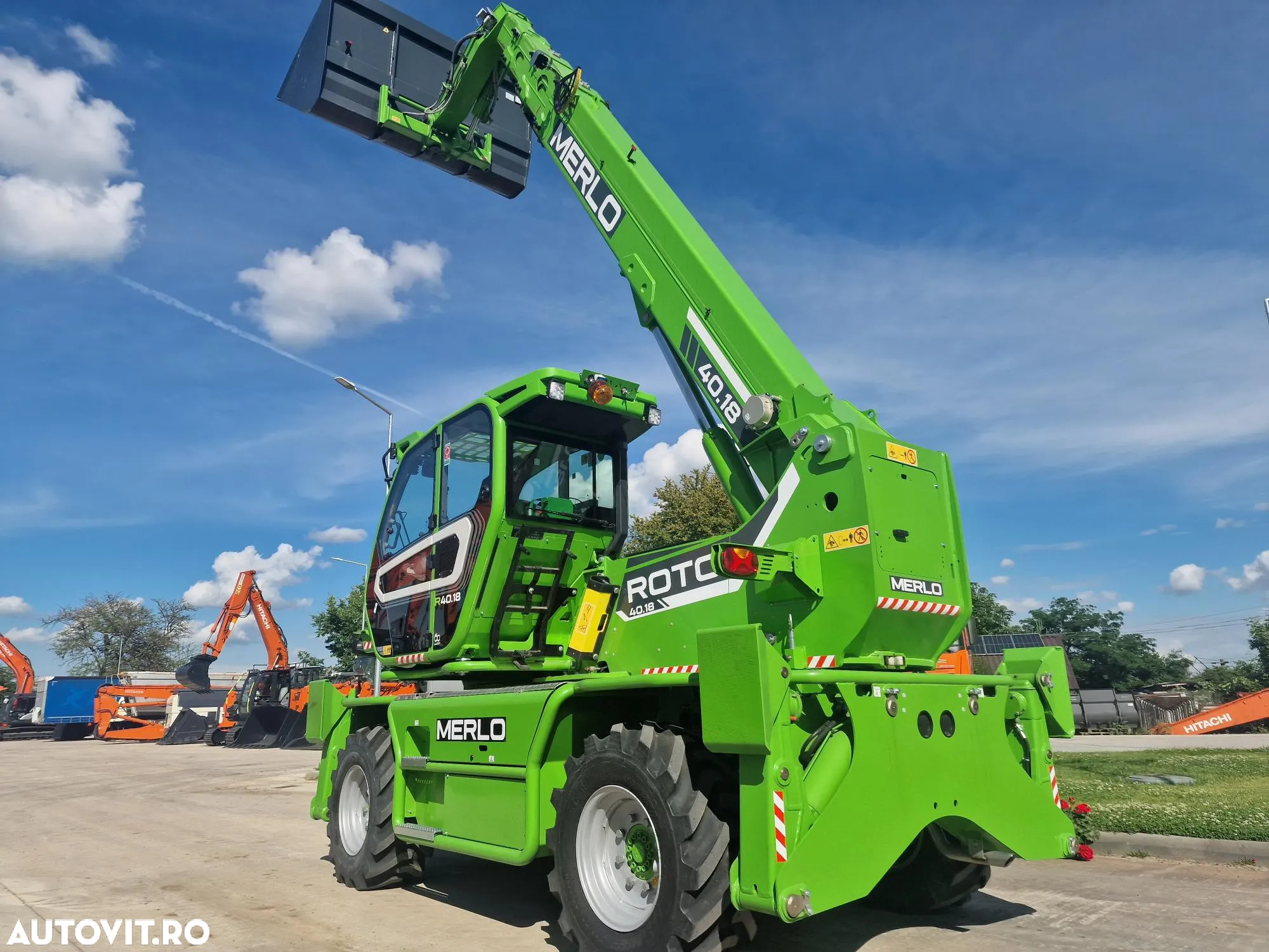 Merlo ROTO la 18m, Furci, cupa, AC, Cupla rapida, posibilitate leasing 5 ani, garantie 2 ani, nefolosit, produs in Italia-PROMOTIE 163.000 EUR+Tva - 13