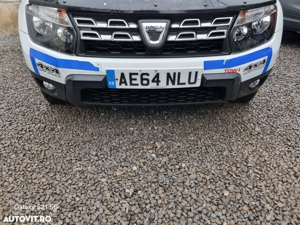 Bara fata Dacia Duster Facelift 2014 - 2017 WHITE 0V369 (1418) model fara spalatoare far - 1