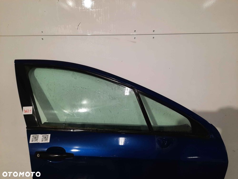 } DRZWI PRZÓD PRZEDNIE PRAWE PEUGEOT 407 EGED GRANAT GRANATOWE - 6