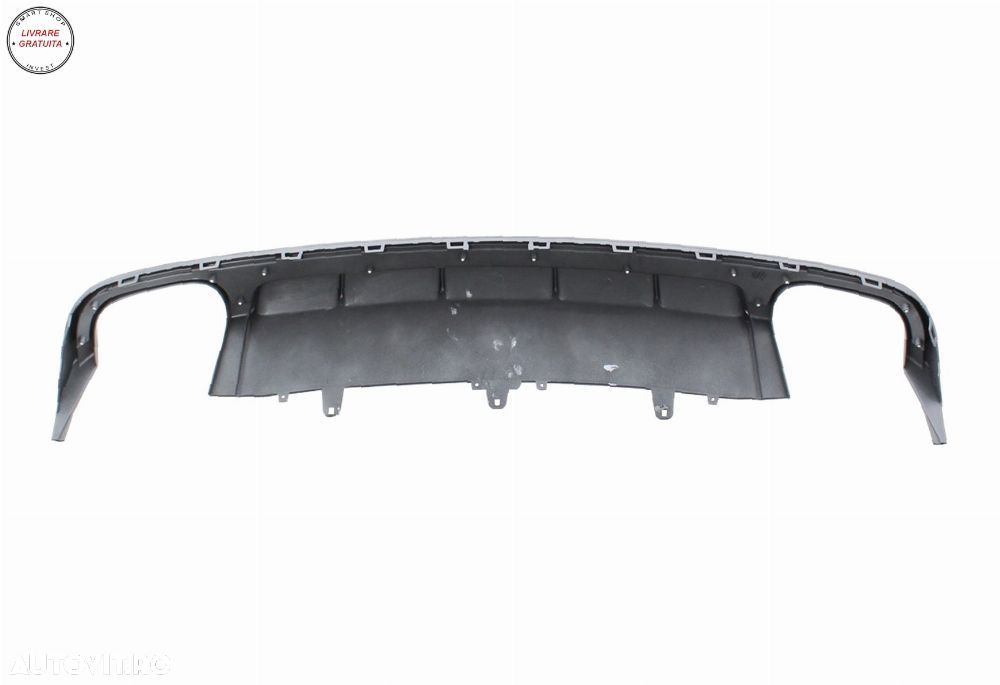 Difuzor Bara Spate Audi A6 4G Facelift S-Line (2015-2018) S6 Design- livrare gratuita - 5