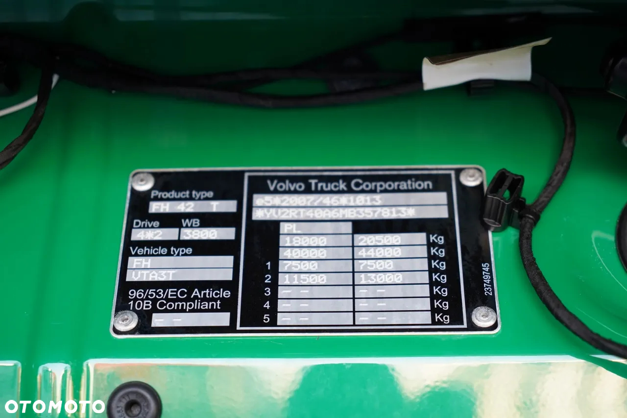 Volvo FH 500 / I-SAVE / RETARDER / HYDRAULIKA / KLIMA POSTOJOWA / OPONY 100% / I- SHFIT / TV / NOWY MODEL - 36