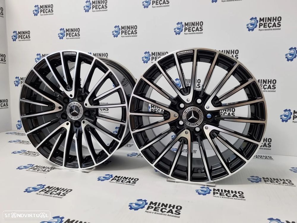 Jantes Mercedes CLS 53 (C257) em 18 Preto Polido - 3