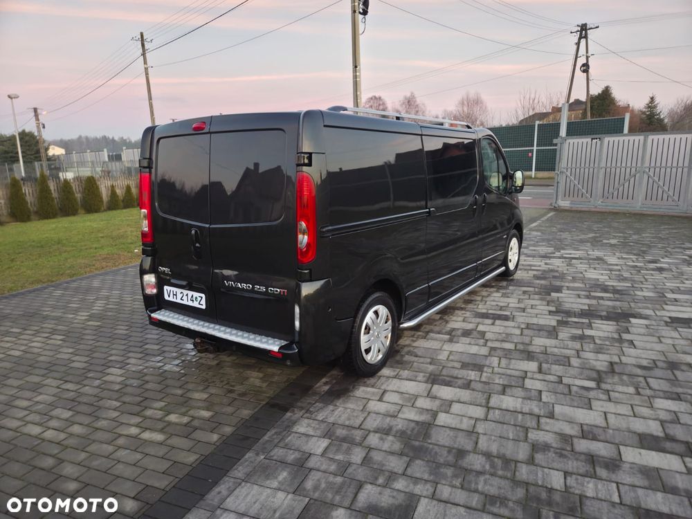 Opel VIVARO LONG KLIMA ZADBANY DUBEL KABINA BRYGADÓWKA - 5