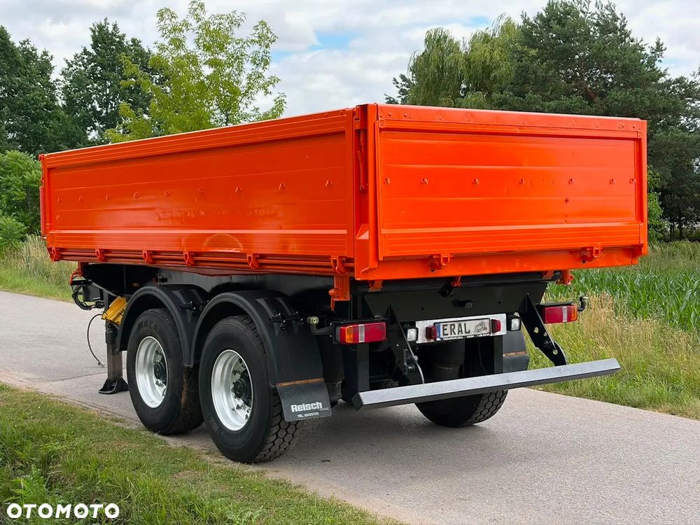 Reisch RTDK-18 Przyczepa Wywrotka 3-Stronna TANDEM - 6