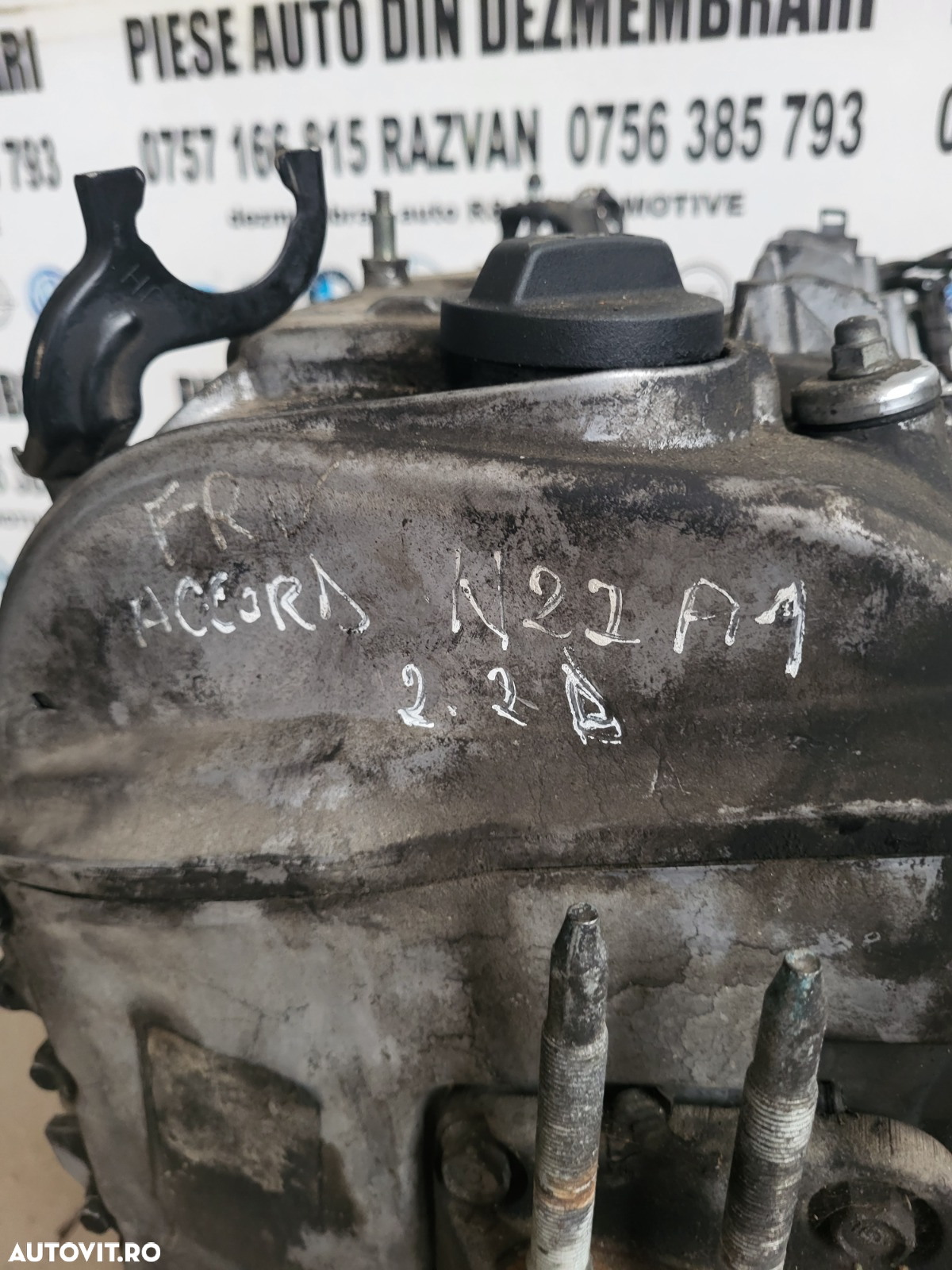 Motor Honda Civic Accord CR-V FR-V 2.2 Diesel Cod Motor N22A1 Testat Cu Garantie Livram Oriunde In - 8