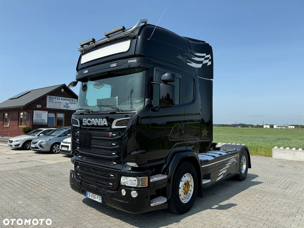 Scania R580 !! V8 !! Topline !! 6 poduszek !! Import France - 2