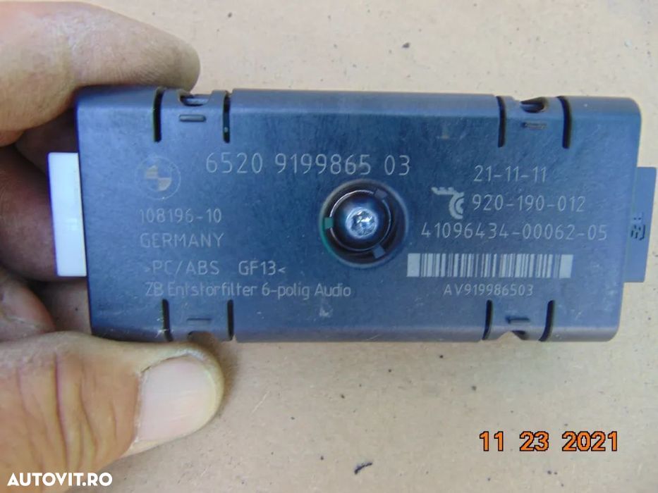 Amplificator antena BMW f10 f11 dezmembrez bmw f11 - 2