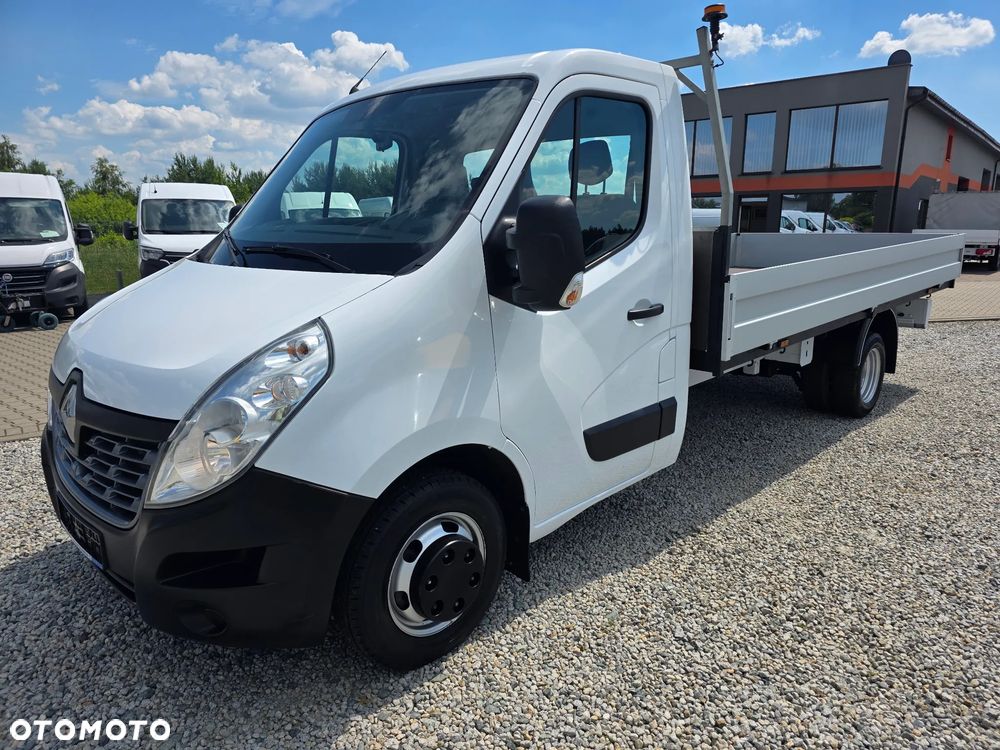 Renault MASTER 2,3 DCI 165 KONNA SKRZYNIA 4,5M BLIŻNIAKI DO 3,5T 144T/KM PRZEBIEGU KLIMA ROZSTAW OSI 4,3M GWARANCJA - 1