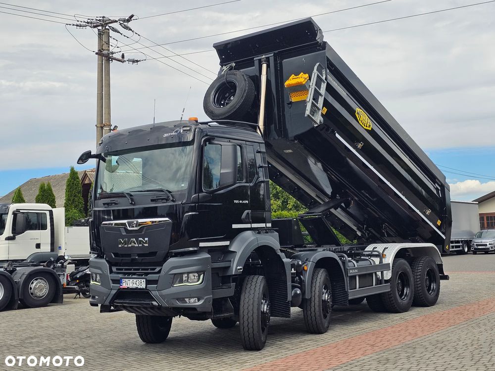 MAN TGS 41.470 8X8 WYWROTKA MEILLER KIPPER SALON PL Przeb.tylko 62tyś.km - 13