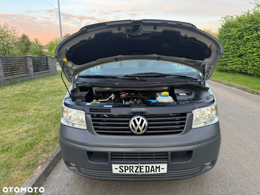 Volkswagen TRANSPORTER L2H1 Długi Klima Tempomat Furgon 3os. Rury Pdc Hak Serwis - 11