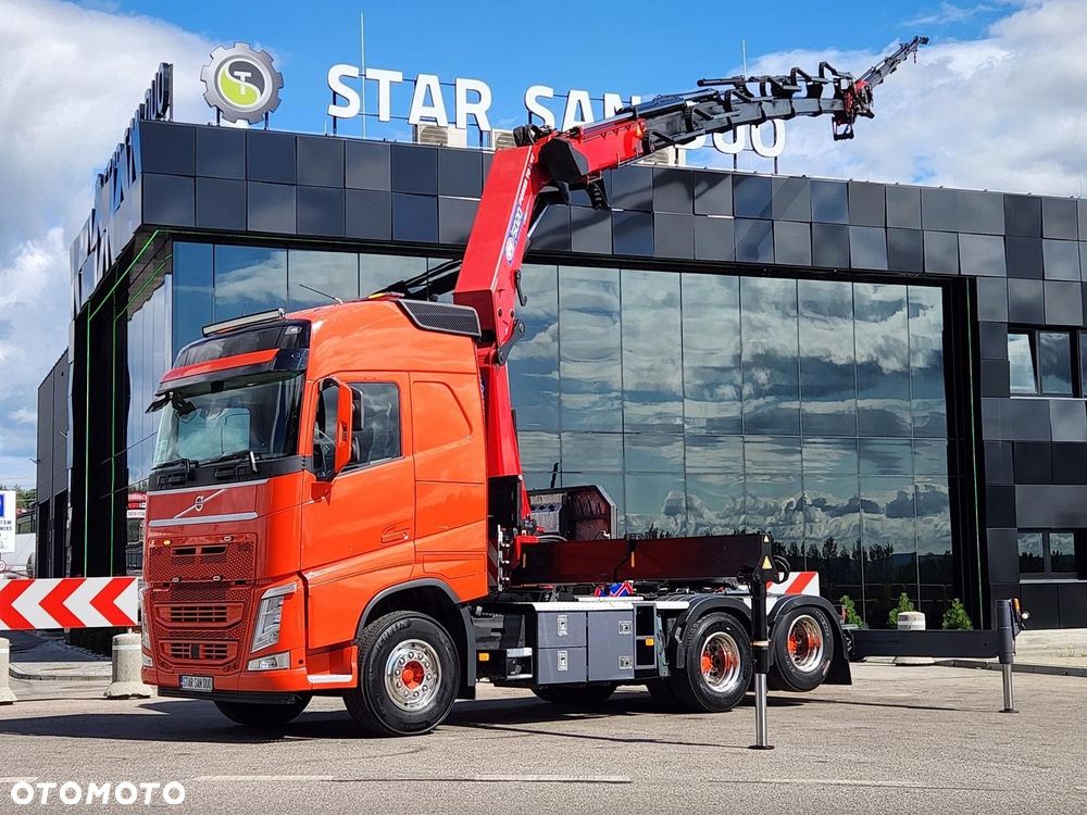Volvo FH 540 6x2 HMF 5020-K6 Fly Jib HDS Ciągnik Siodło - 10
