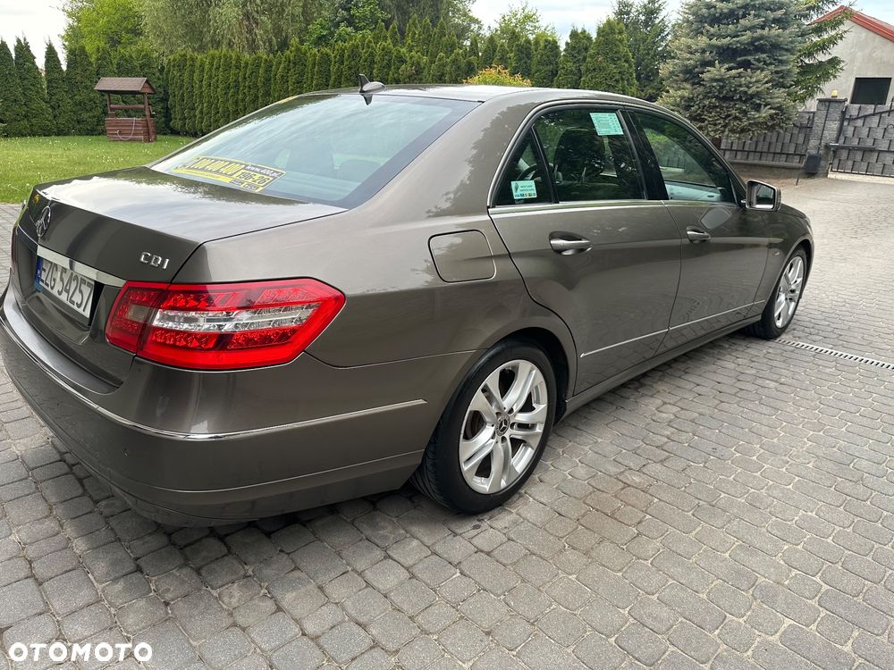 Mercedes-Benz Klasa E 220 CDI DPF BlueEFFICIENCY Automatik Avantgarde - 6