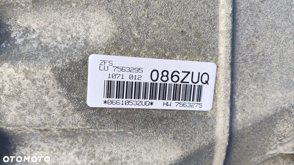 SKRZYNIA BIEGÓW AUTOMAT KOMPLETNA 6HP-19 7563295 086ZUQ BMW E90 E91 E60 E61 E63 E64 3.0i N52 - 9
