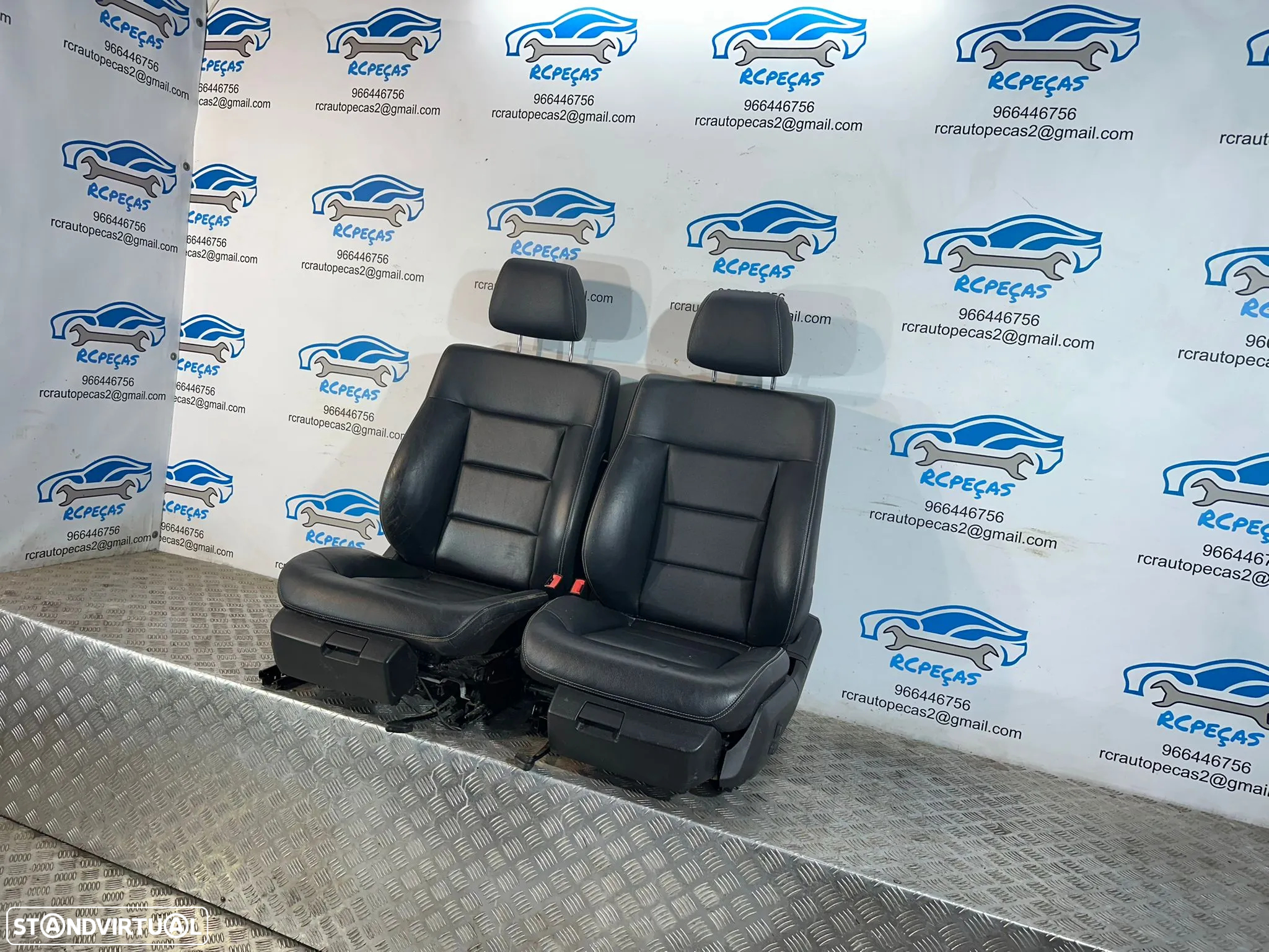 .Conjunto Bancos Pele Tecido Elétricos Frente Frontais Tras Traseiros Originais AMG Sport Mercedes-Benz Classe C W212 S212 Carro Sedan 2009 - 2016 - 8