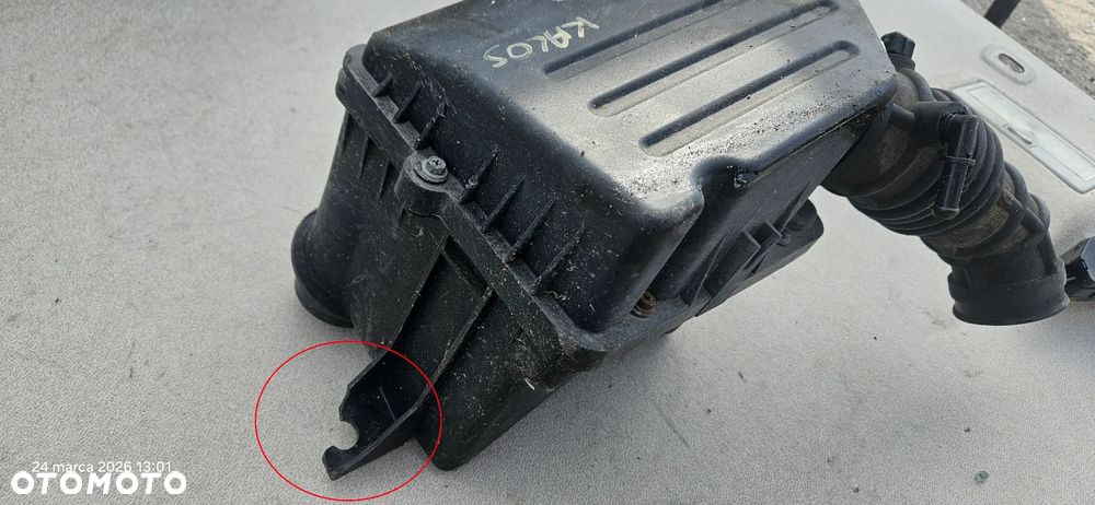 Obudowa filtra powietrza Chevrolet Kalos Aveo 1,2 1,4 16V 2007r 96814238 - 2