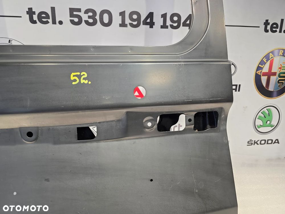 DACIA DOKKER LEWE SKRZYDEŁKO / TYLNE DRZWI / KLAPA TYLNA TYLNIA TYŁ , NOWA ORYGINALNA , NR AUKCJI KL52 - 7