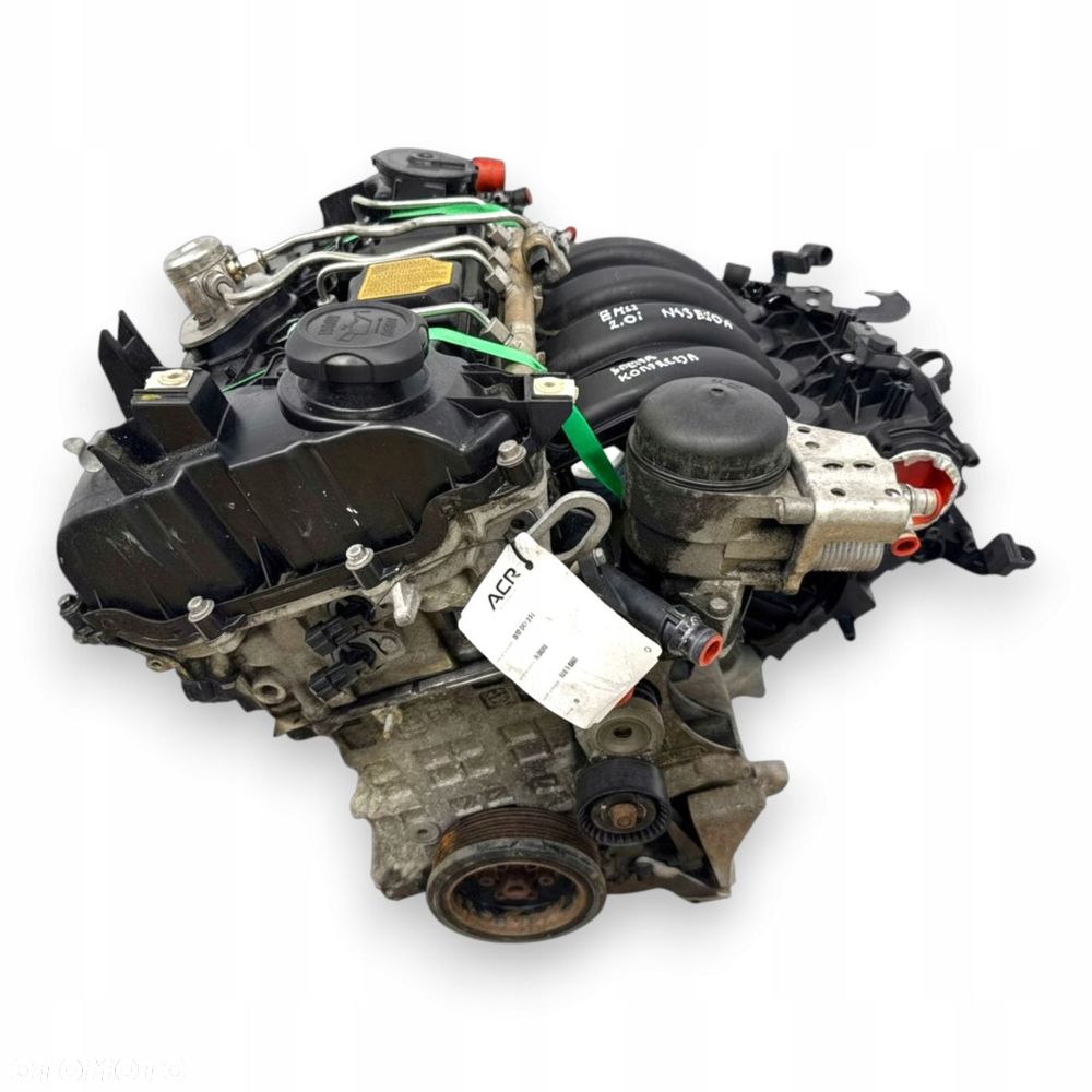 SILNIK N43B20 N43B20A BMW E81 E87 E60 E61 E90 E91 E92 2.0 i benzyna 177tyś - 1