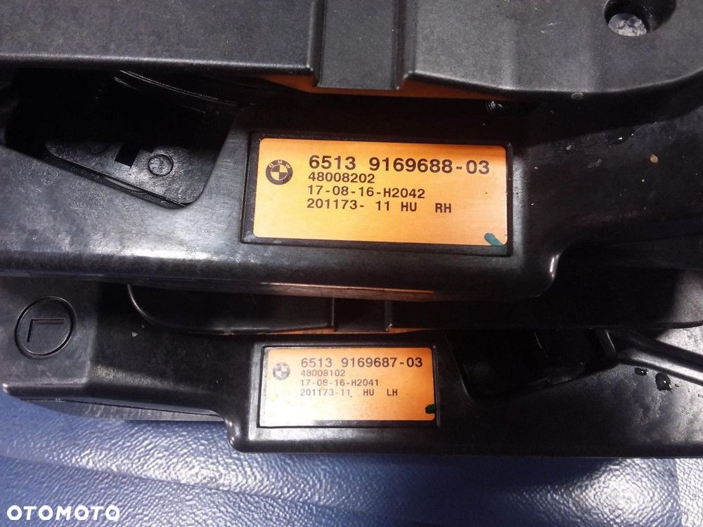 BMW 5 F10 GŁOŚNIKI WZMACNIACZ NAGŁOŚNIENIE HARMAN KARDON KOMPLET - 3