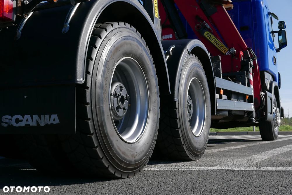 Scania R 380 6X4 RESOR DŹWIG PALFINGER BLOKADA MOSTÓW MANUAL DO ZŁOMU - 11