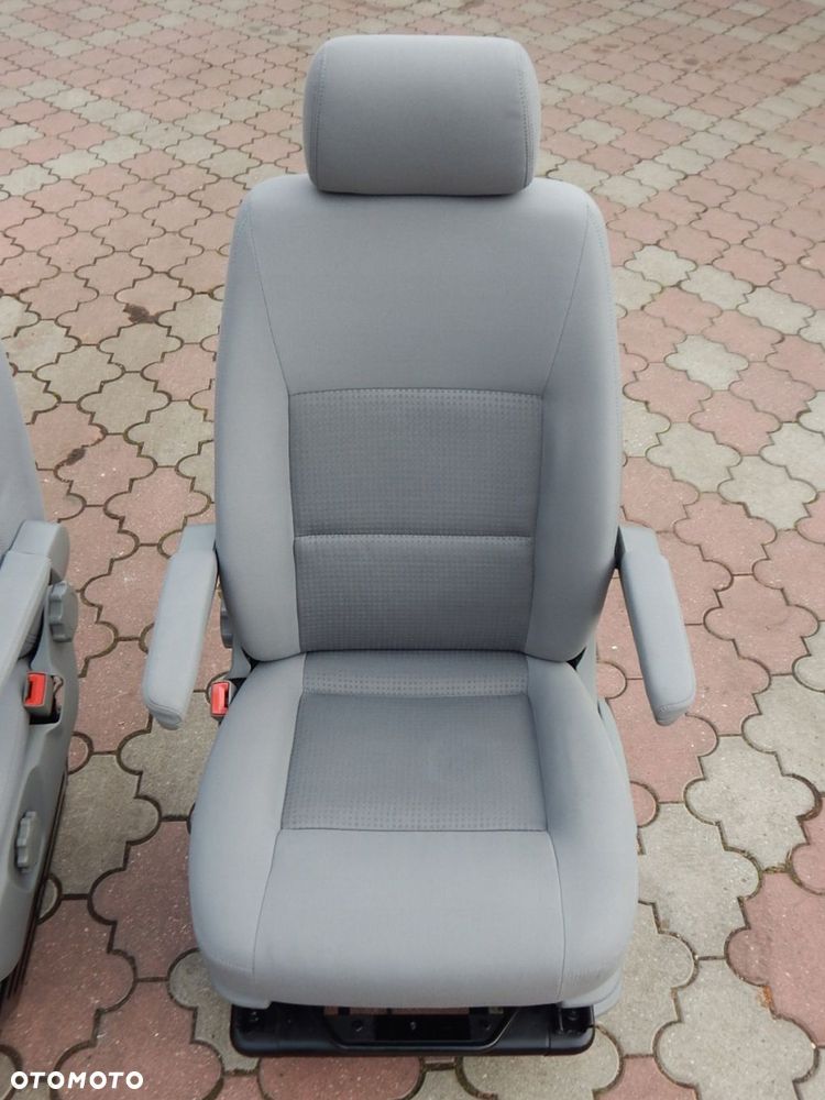 vw t5 t6 multivan fotel kierowcy pasażera prawy lewy przód komplet - 5