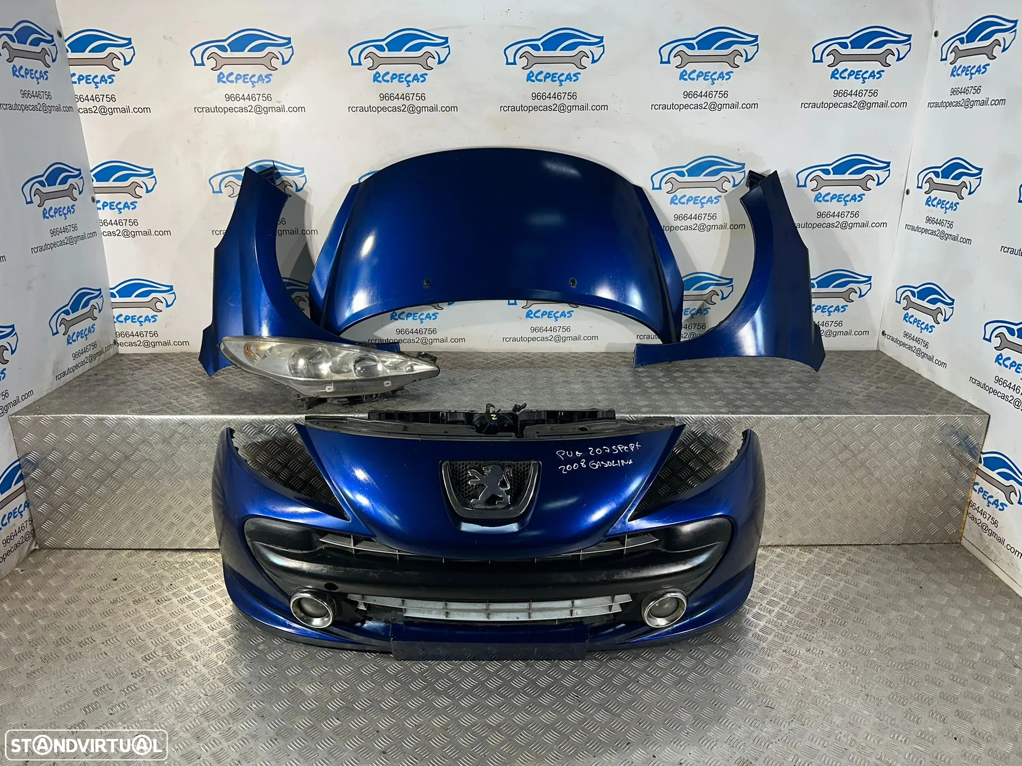 .Frente Completa Peugeot 207 Sport 1.4i Fase 1 2006 - 2014 - 2