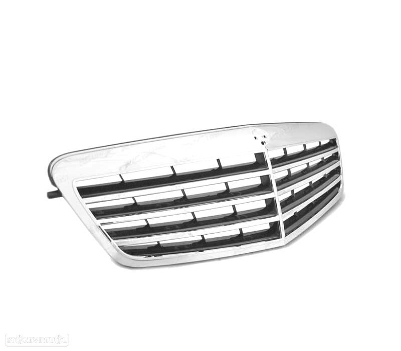GRELHA FRONTAL MERCEDES CLASE E W212 09-13 CROMADO - 2