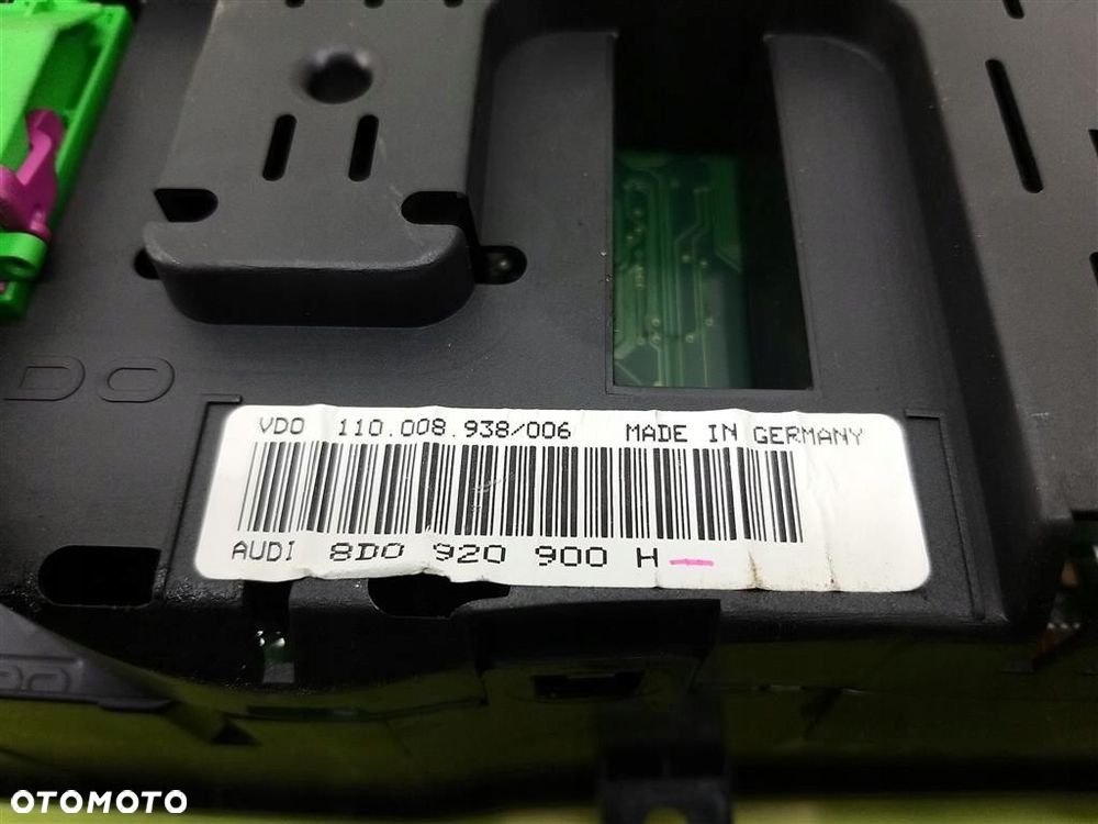 Licznik ZEGARY Audi A4 B5 1995-2001 1.9 TDI 110KM  8D0920900H 110008938 - 2