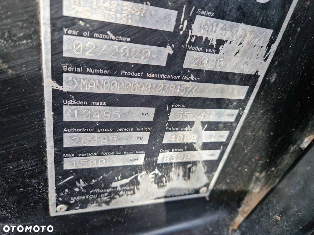 Manitou MT 1440 jak JCB 540-140 R437 - 9
