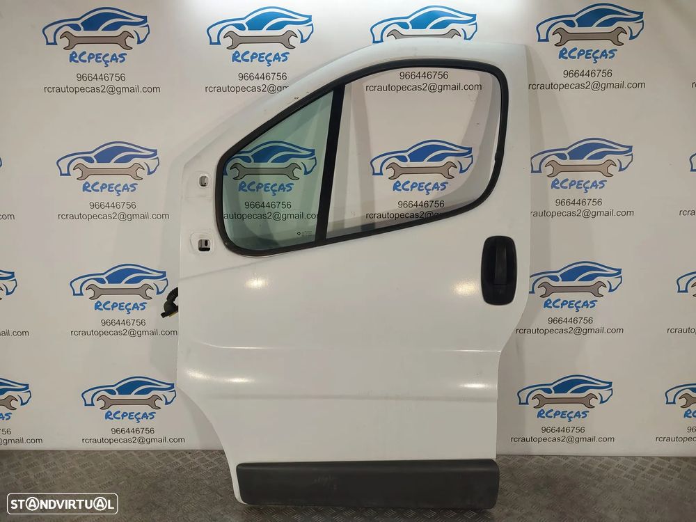 PORTA PORTAS FRENTE FRONTAL ESQUERDA RENAULT TRAFIC II 2 MK2 OPEL VIVARO NISSAN PRIMASTAR MOTOR PUXADOR VIDRO RETROVISOR RETROVISORES - 7