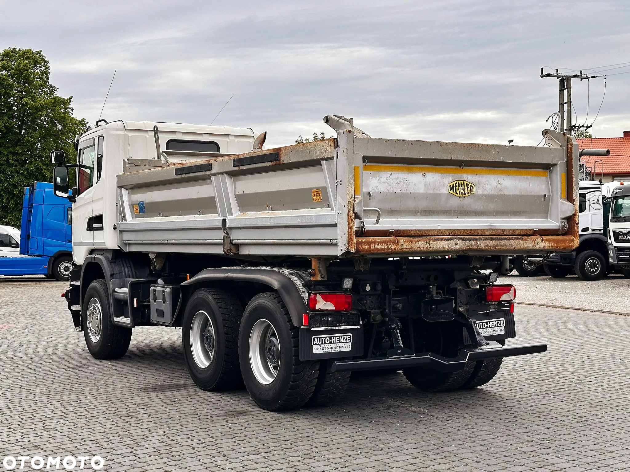 Scania G450 bez EGR / 6X4 / WYWROTKA MEILLER 3S / BORDMATIC - 24