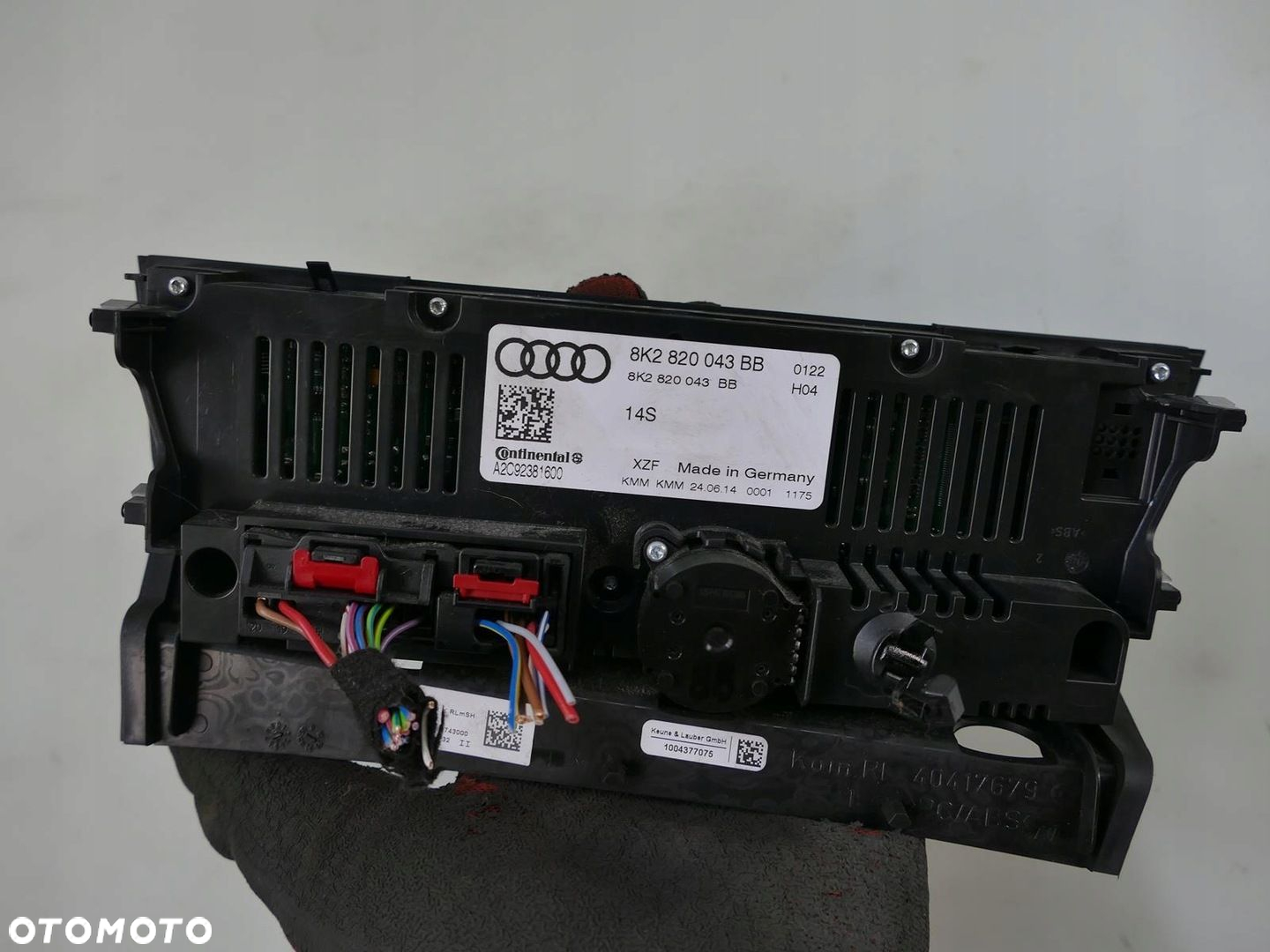 AUDI A5 8T LIFT PANEL STEROWANIA KLIMATYZACJI I NAWIEWU UK - 6