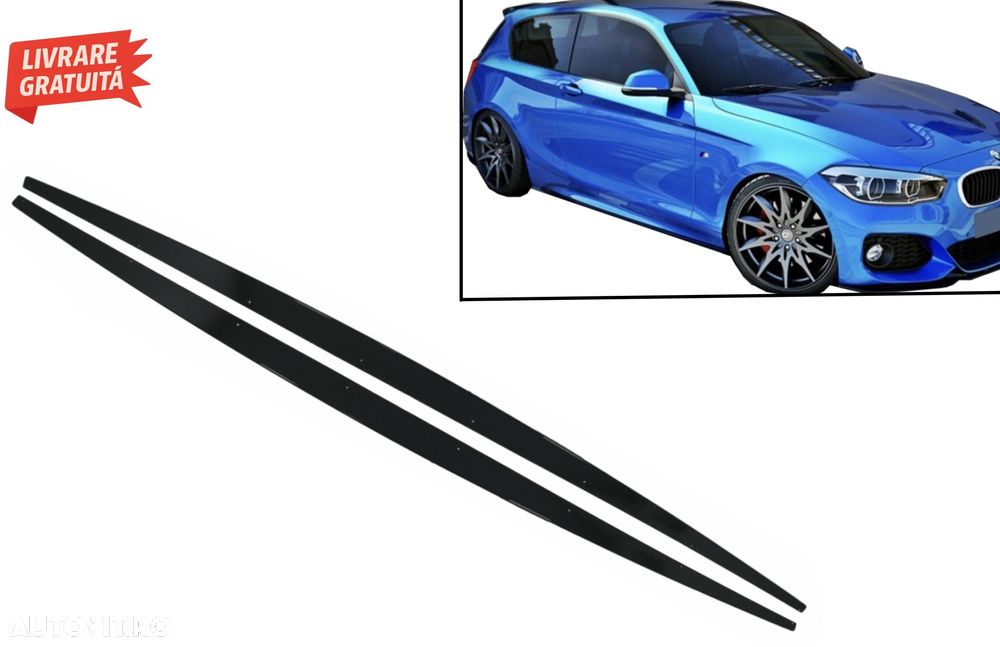 Extensii Praguri Laterale BMW 1 Series Hatchback F20 F21 (2011-2019) M-Performance- livrare gratuita - 8