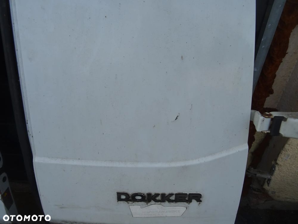 DACIA DOKKER DRZWI PRAWE SKRZYDLO DRZWI PRAWE TYL WASKIE SKRZYDLO CZESCI ROZNE - 3