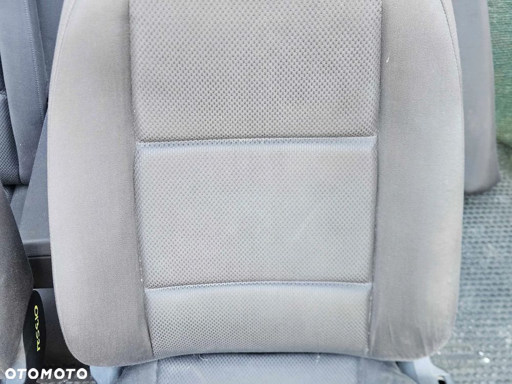 Fotele Fotel Kanapa Składana Welur Czarny Soul Podłokietnik Audi A4 B6 B7 Sedan Kombi Komplet - 5