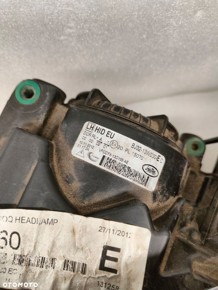 LAND ROVER EVOQUE XENON Z LED KOMPLET LAMP PRZÓD BJ32-13W029, BJ32-13W030 - 7
