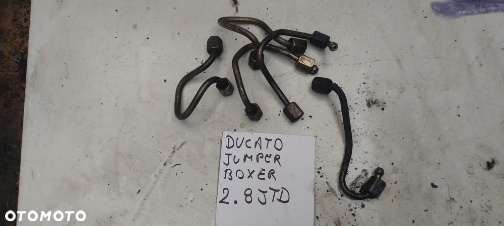 FIAT DUCATO JUMPER BOXER 2,8HDI 2,8JTD przewody wtryskowe - 2