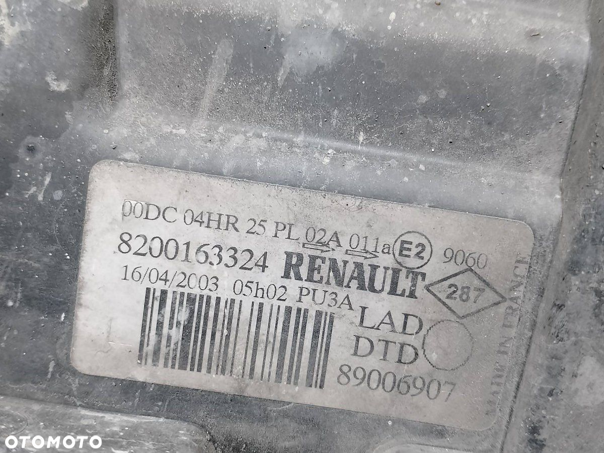 LAMPA PRZÓD PRAWA XENON RENAULT LAGUNA II 8200163324  89006907 - 4