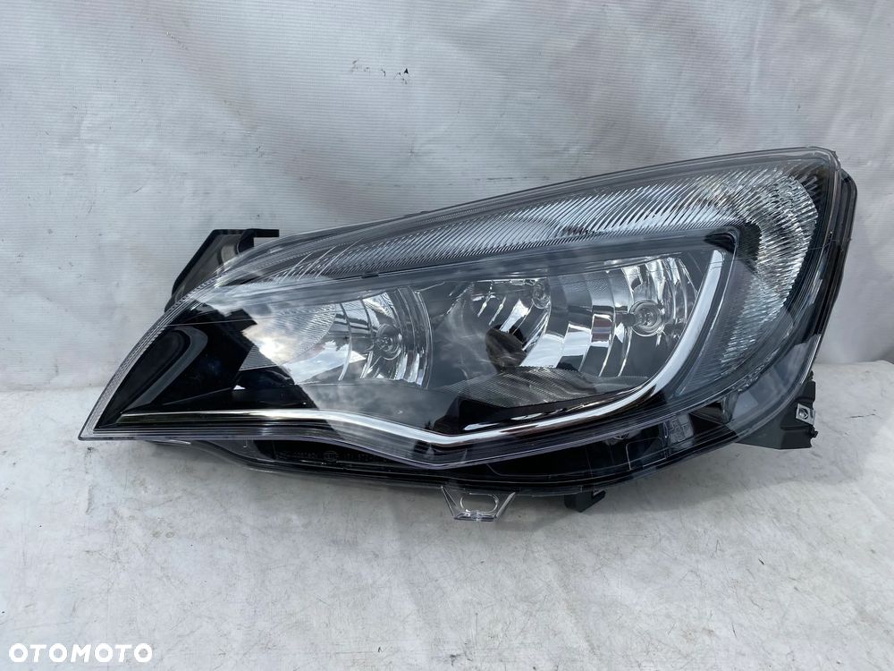 lampa astra j czarna z chromem H7 lift eu cała - 2
