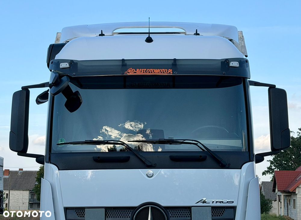 Mercedes-Benz ACTROS 2540 / FIRANKA / WINDA / 20 EUROPALET / OŚ PODNOSZONA / AUTOMAT / E6 / 2018 ROK / NISKI PRZEBIEG / SPROWADZONY - 14